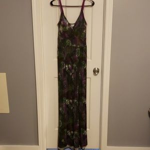 Peacock Pattern Maxi